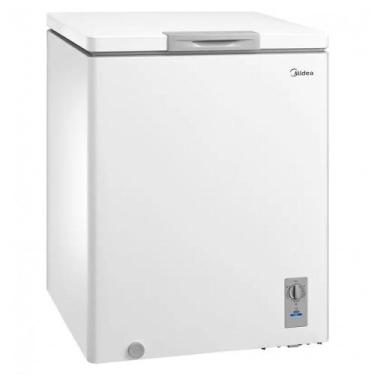 Imagem de Freezer Midea 145L 1 Porta Horizontal MDRC207SLA01, Branco, 110V
