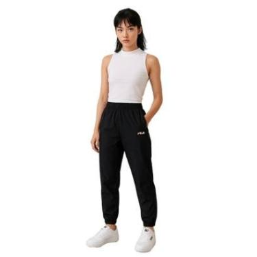 Imagem de Calça Feminina Fila 1211844 Baggy Heritage-Feminino