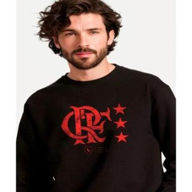 Imagem de Moletom Est Flamengo Emblema Reserva-Masculino
