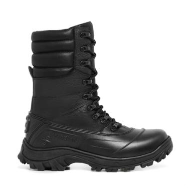 Imagem de Coturno Militar Bota Tática Com Zíper Attack Reforçado Resistente a água
