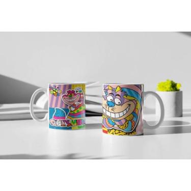 Imagem de Caneca gato cheshire (gato alice no país das maravilhas) - LIVE