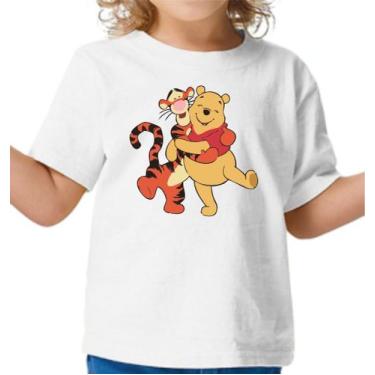 Imagem de Camisa camiseta infantil ursinho pooh poh mel desenho filme - Retha Es