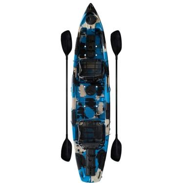 Imagem de Caiaque Caiman 135 DUO - Hidro2 - Azul Camuflado