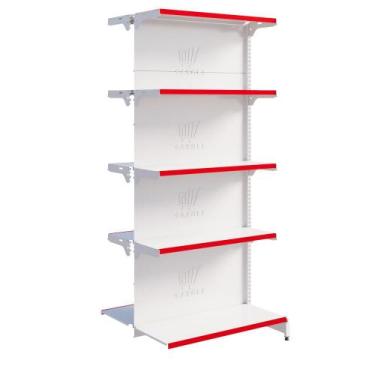 Imagem de Gôndola Fit Para Supermercado Centro 1 Continuação 1,70m Expositor Ama