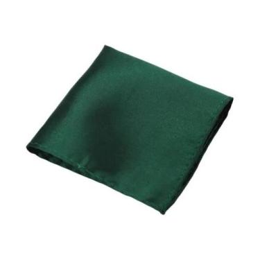 Imagem de Lenço de Bolso Masculino Vintage - Quadrado, Sólido e para Padrinhos d