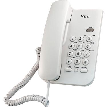 Imagem de Telefone com Bloqueador Vec KXT 3026 Branco