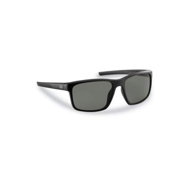 Imagem de Flying Fisherman Rip Current Óculos de sol polarizados com bloqueador UV AcuTint para pesca e esportes ao ar livre, Armações pretas foscas/lentes fumê, G