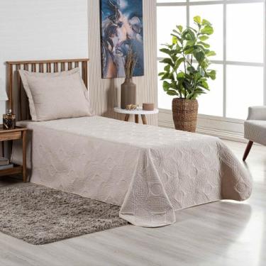 Imagem de Kit ColchaCobre Leito Dupla Face Solteiro 2 Peças Mimo - Bela Casa Sho