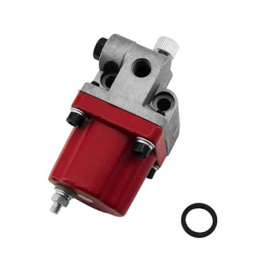 Imagem de RABROPAR Válvula solenoide de desligamento de combustível 12V 3035344 3054291 compatível com terminal de sinal Cummins NTA855 N14 M11 K38 K50 180208