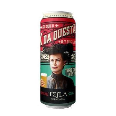 Imagem de Cerveja Tesla Eu Sou o X da Questão o Y Que Lute Triple Coffee Juicy I