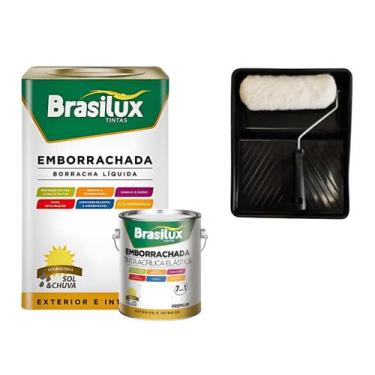 Imagem de Tinta Borracha Líquida 18L c/ Brinde - Cores - Brasilux/Compel, Funghi