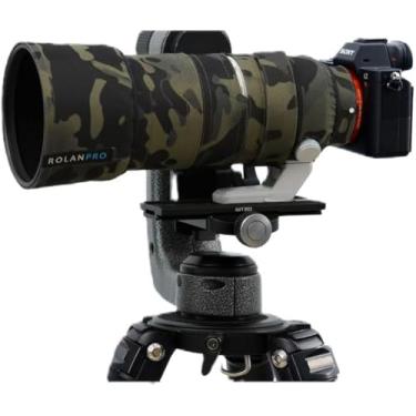 Imagem de ROLANPRO Capa de lente à prova d'água para Sony FE 70-200 mm F/2.8 GM OSS II Capa de proteção de lente - #2 preto escuro à prova d'água