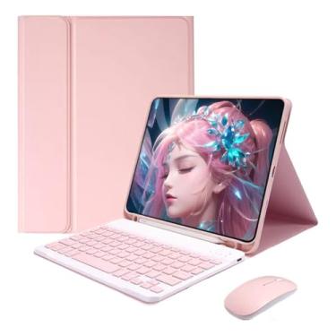 Imagem de Capa Com Teclado Bluetooth e Mouse Para iPad Air/Air2-9.7 Pol