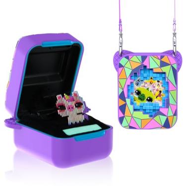 Imagem de FIOPAZ Silicone Case for Bitzee Magicals Digital Pet, Skin Sleeve for Bitzee Magicals Interactive Digital Pet Protective for Girls & Boys with Lanyard (Purple)