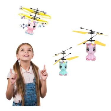 Imagem de Brinquedo Que Voa Infantil Pônei com Sensor Drone Colorido
