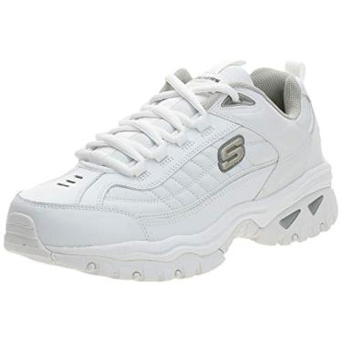 Imagem de Skechers Energy Afterburn masculino, Branco, 47