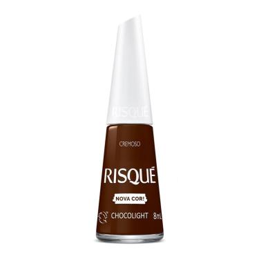 Imagem de Esmalte Risqué Nova Cor Cremoso Cor Chocolight 8ml