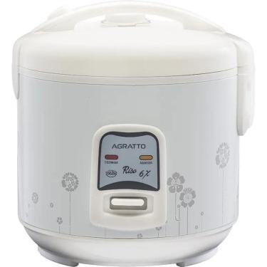 Imagem de Panela Elétrica De Arroz Riso Branco E Visor De Vidro PAI6X-02 Agratto 220V