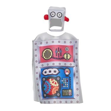 Imagem de KiBcsLic Fantasia de robô Halloween para show carnaval feriado teatral