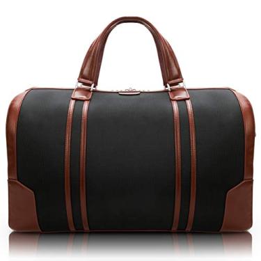 Imagem de McKLEIN Bolsa esportiva de nylon de 50,8 cm, dois tons, para tablet - KINZIE- preta