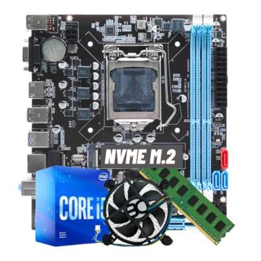 Imagem de Kit Placa Mãe Gamer Lga1155 B75 M2 + I5 3470 + 8gb + Rede Gigabit + Usb 3.0