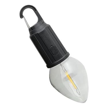 Imagem de Lâmpada LED Recarregável Portátil 3W com Bateria de Longa Duração para Camping, Emergências e Uso Doméstico Sendo 3 Modos de Iluminação 7 horas de duração.