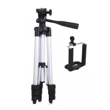 Imagem de Tripé Universal Para Celular, Câmera Fotográfica, 1m, Alumínio - Shop35