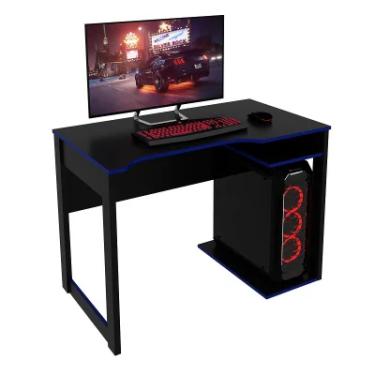 Imagem de Mesa Gamer Para Computador Tecnomobili ME4161, Preto E Azul - ME4161.0002