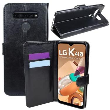Imagem de Capinha Capa Carteira De Luxo LG K41S K410BMW 6.5 - Cell In Power25