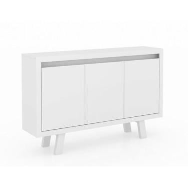 Imagem de Balcão 03 Portas ME4120 Branco - Tecno Mobili