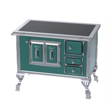 Imagem de Fogao a Lenha Venax GII n 2 Sec XVIII Premium Turquesa SE