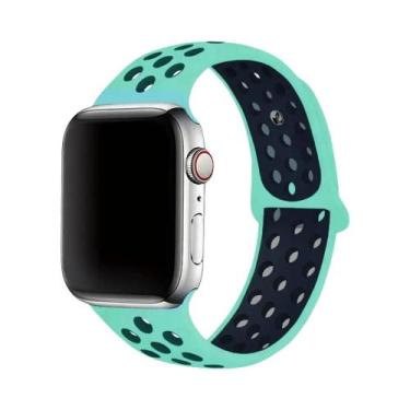 Imagem de Pulseiras De Silicone Para Apple Watch De 45mm, 44mm, 49mm, Ultra2, 40