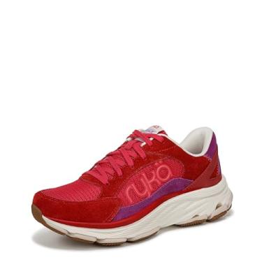 Imagem de Ryka Tênis clássico feminino Devotion X Max, Vermelho salsa, 9.5 Wide