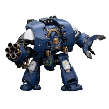 Imagem de JOYTOY Warhammer 40,000 1/18 Action Figure Ultramarines Leviathan Dreadnought with Cyclonic Melta Lance and Siege Claws Collection Model Birthday