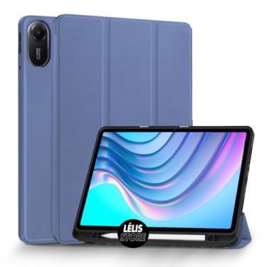 Imagem de Capa Capinha Case Compatível com Redmi PAD 2 com função sleep e suporte Com Compartimento Para Pencil Caneta Tampa Magnética PREMIUM (LAVANDA)