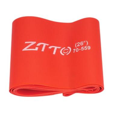 Imagem de Aymzbd Pneu de bicicleta, câmara de ar, proteção plana, antirrugas, cinto de pneu de bicicleta, prevenção de furos para ciclismo, mountain bikes, 7 Centímetros