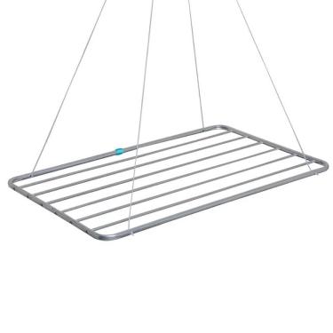 Imagem de Varal De Teto Em Alumínio 1,40 Metros - 006035 - Mor Varal Teto Aluminio 560x1400 Mor 006035