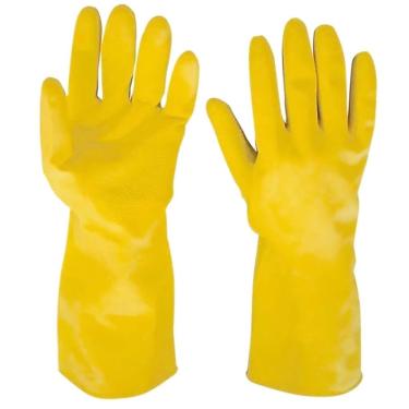 Imagem de Luva De Latex Plus Amarela Extra Grande - At1301eg - Pincéis Atlas