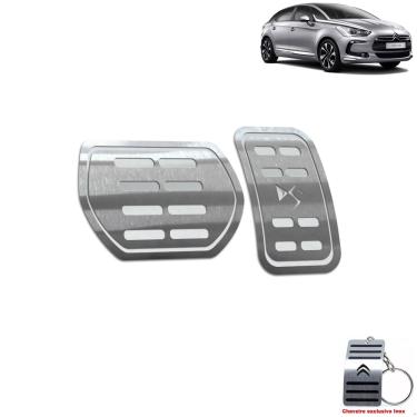 Imagem de Pedaleira Automático Citroen DS5 2012 A 2018 Aço Inox