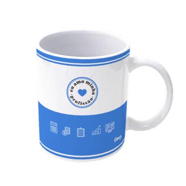 Imagem de Caneca De Porcelana Profissões - Administração