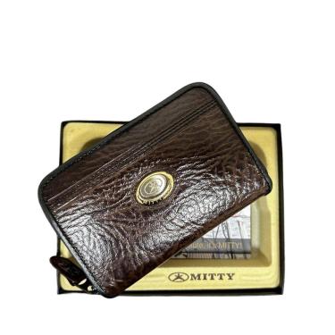 Imagem de Carteira Unisex Com Ziper De Couro Mitty - Z1 Cf