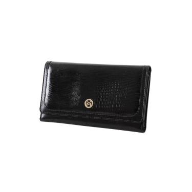 Imagem de Carteira Feminina Grande Couro Mariart 113 Preto