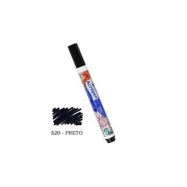 Imagem de Caneta Tecido Acrilex Acrilpen Preto 04412 - 520 04412 - 520
