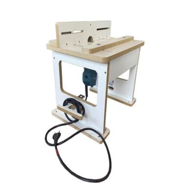 Imagem de Bancada Para Tupia Invertida Guia Universal Corte Madeira