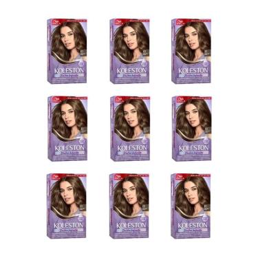 Imagem de Coloraçao Koleston 61 Louro Cinza Escuro-Kit C/9Un