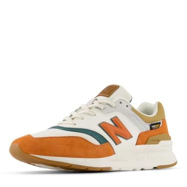 Imagem de New Balance Tênis masculino 997 V1 Cross Trainer, Sal marinho/argila interna/abeto novo, 42