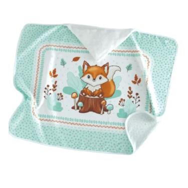 Imagem de Toalha Banho Velour Com Capuz 90x70cm Raposa Baby Dohler