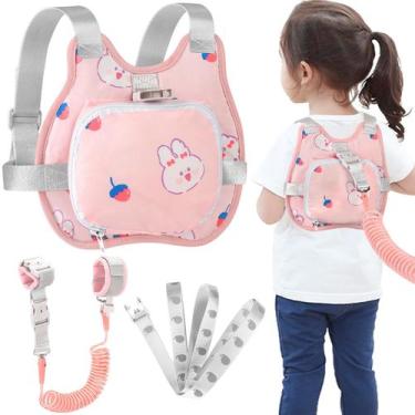 Imagem de Arnês infantil Leash Acmor Rabbit Anti-Lost Wrist Link - Accmor