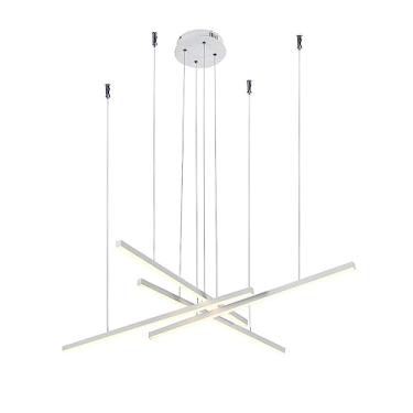 Imagem de PENDENTE FATO BRANCO (C)120CM (L)120CM (A)4CM 4X15W 3000K 3210LM