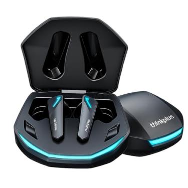 Imagem de Fone GM2 Pro Original Think Plus Fone de Ouvido Sem Fio Bluetooth TWS, Esportivo, Controle Botão, Baixa Latência em Games Jogos, cancelamento ruído, 90 dias garantia, Até 30h de bateria (Preto)